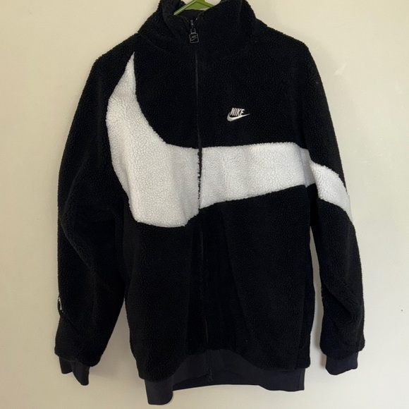 Nike Swoosh reversible Sherpa Jacket - Picture 2 of 7